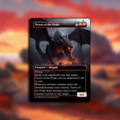 Terror of the Peaks MTG Proxy