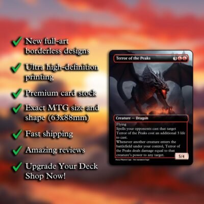 Terror of the Peaks MTG Proxy