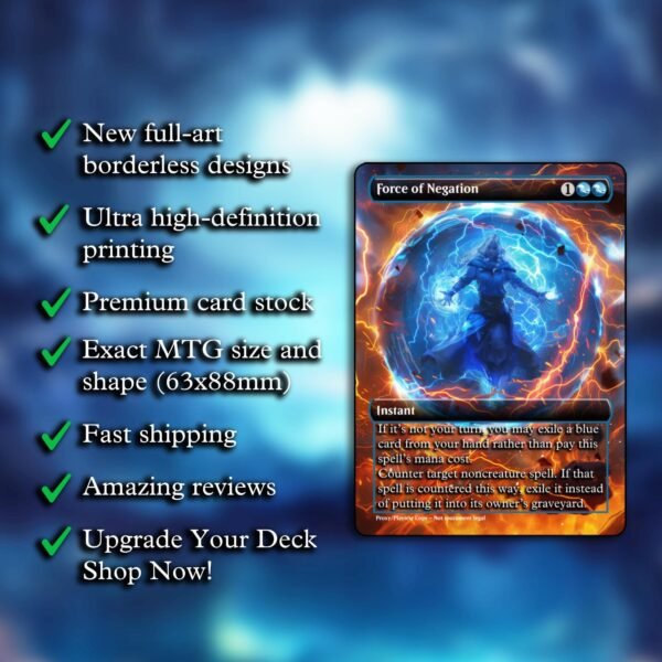 Force of Negation MTG Proxy - Image 3