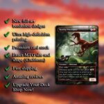 Hunting Velociraptor MTG Proxy