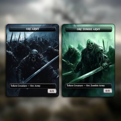 Orcish Bowmasters MTG Proxy – With Custom Token