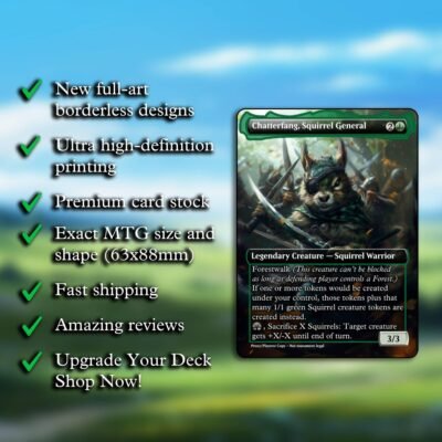 Chatterfang, Squirrel General MTG Proxy