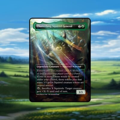 Chatterfang, Squirrel General MTG Proxy