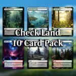 Check Land MTG Proxy Cards – 10 Pack Custom Cards