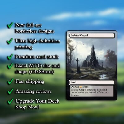 Check Land MTG Proxy Cards – 10 Pack Custom Cards