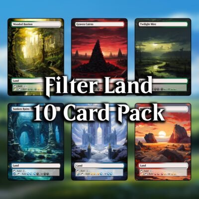 Filter Land MTG Proxy 10 Card Pack