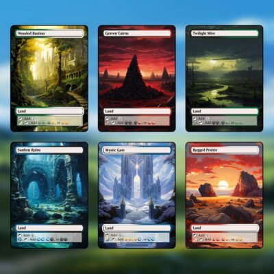 Filter Land MTG Proxy 10 Card Pack