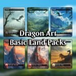 Dragon Basic Land Pack – 18 Custom MTG Lands