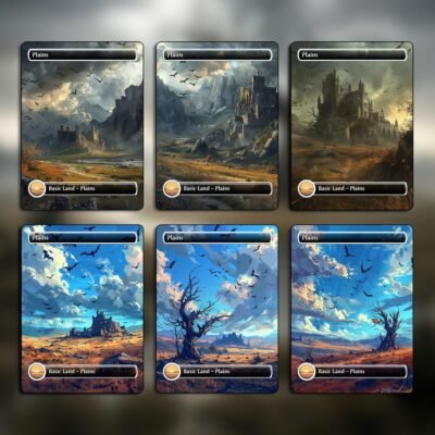 Vampire Basic Land Pack – 18 Custom MTG Lands
