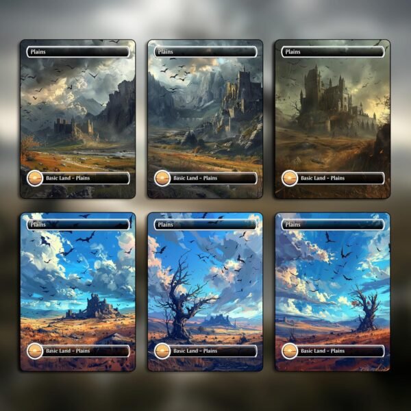 Vampire Art MTG Basic Land Pack - 18 Vampire Basic Lands for Commander - Image 4