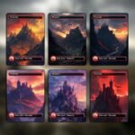 Vampire Basic Land Pack – 18 Custom MTG Lands