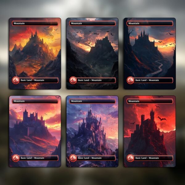 Vampire Art MTG Basic Land Pack - 18 Vampire Basic Lands for Commander - Image 5