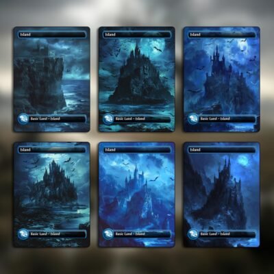 Vampire Basic Land Pack – 18 Custom MTG Lands