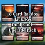 Rakdos Dual Land MTG Proxy Pack – 18 Cards