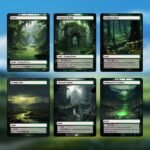 Golgari Dual Land MTG Proxy Pack – 18 Cards