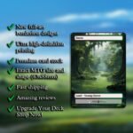 Golgari Dual Land MTG Proxy Pack – 18 Cards