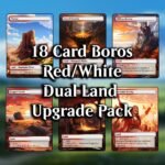 Boros Dual Land MTG Proxy Pack – 18 Cards
