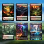 Gruul (Red/Green) Dual Land MTG Proxy Pack - 18 Cards - 7 Fetch Lands
