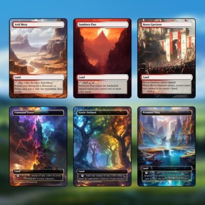 Boros Dual Land MTG Proxy Pack – 18 Cards