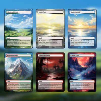Boros Dual Land MTG Proxy Pack – 18 Cards