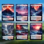 Izzet Dual Land MTG Proxy Pack – 18 Cards