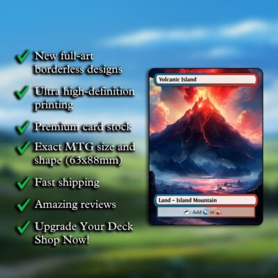 Izzet Dual Land MTG Proxy Pack – 18 Cards