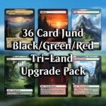 Jund Tri-Land MTG Proxy Pack – 36 Custom Cards
