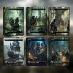 Pirate Basic Land Pack – 18 Custom MTG Lands