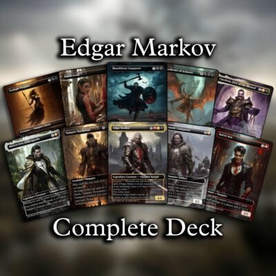 Edgar Markov Complete Deck MTG Proxy – 108 Cards