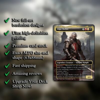 Edgar Markov Complete Deck MTG Proxy – 108 Cards