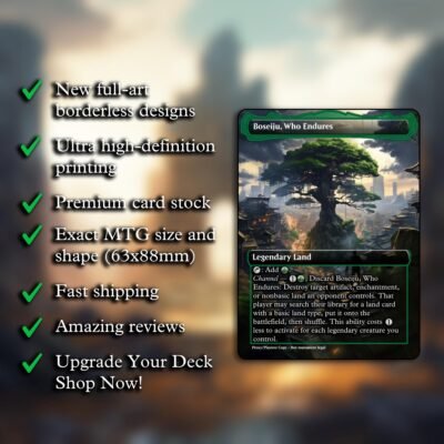 Boseiju Who Endures MTG Proxy