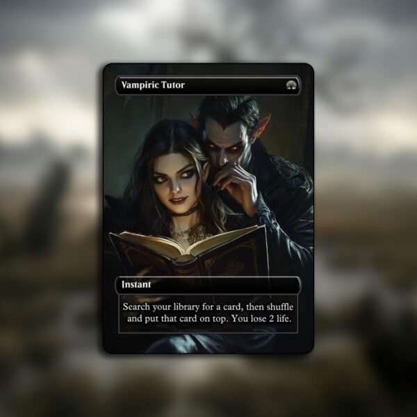 Vampiric Tutor MTG Proxy - Multiple Designs - Image 9
