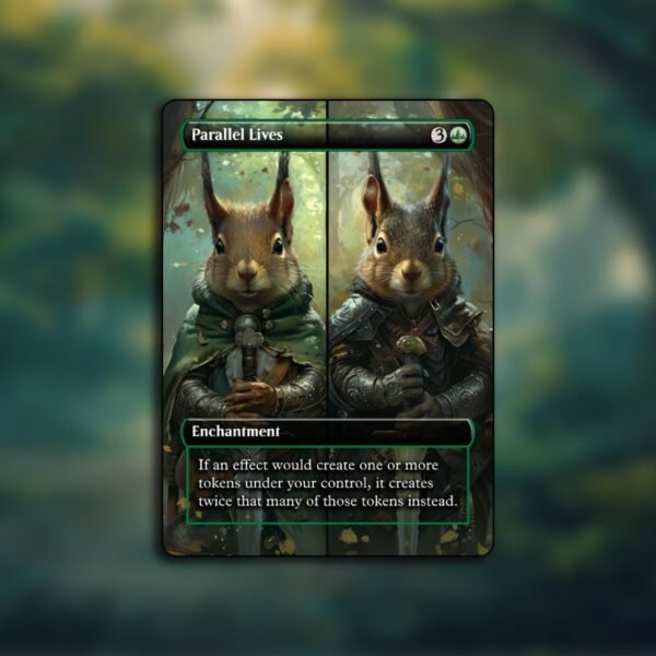 Parallel Lives Proxy - Multiple Versions - Clear Frame - Custom Game Cards for Commander Proxy Parallel Lives Proxies Parallel Lives Proxy - Image 2