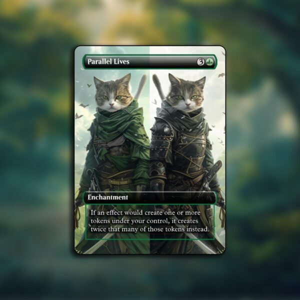 Parallel Lives Proxy - Multiple Versions - Clear Frame - Custom Game Cards for Commander Proxy Parallel Lives Proxies Parallel Lives Proxy - Image 3
