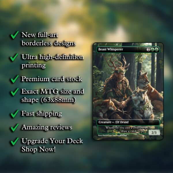 Beast Whisperer MTG Proxy - Image 2