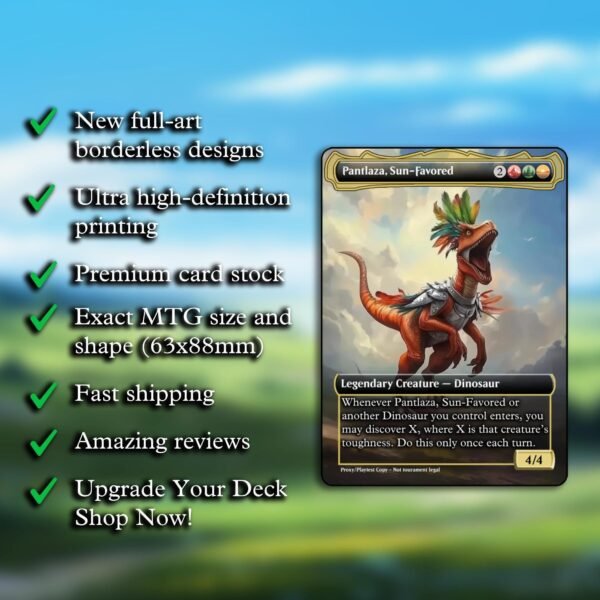 Pantlaza Sun-Favored MTG Proxy - Image 2