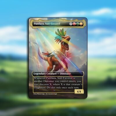 Pantlaza Sun-Favored MTG Proxy