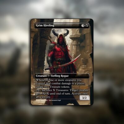 Grim Hireling MTG Proxy