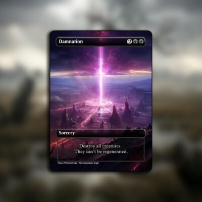 Damnation MTG Proxy