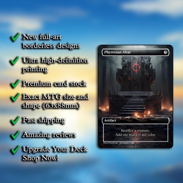 Phyrexian Altar MTG Proxy - Image 2