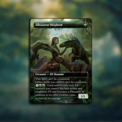 Allosaurus Shepherd MTG Proxy
