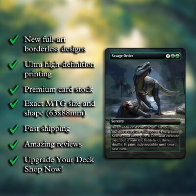 Savage Order MTG Proxy