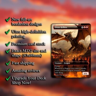 Utvara Hellkite MTG Proxy