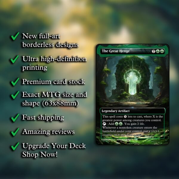 The Great Henge MTG Proxy - Image 2