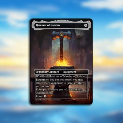 Hammer of Nazahn MTG Proxy