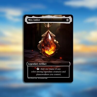 Mox Amber MTG Proxy