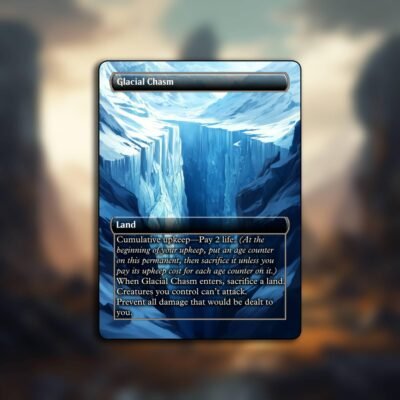 Glacial Chasm MTG Proxy