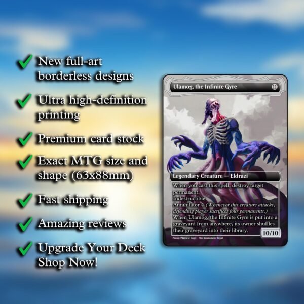 Ulamog, the Infinite Gyre MTG Proxy - Image 2