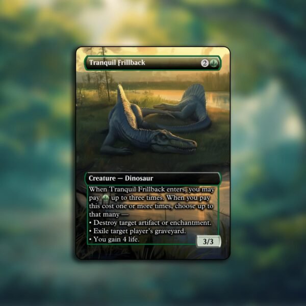 Tranquil Frillback MTG Proxy