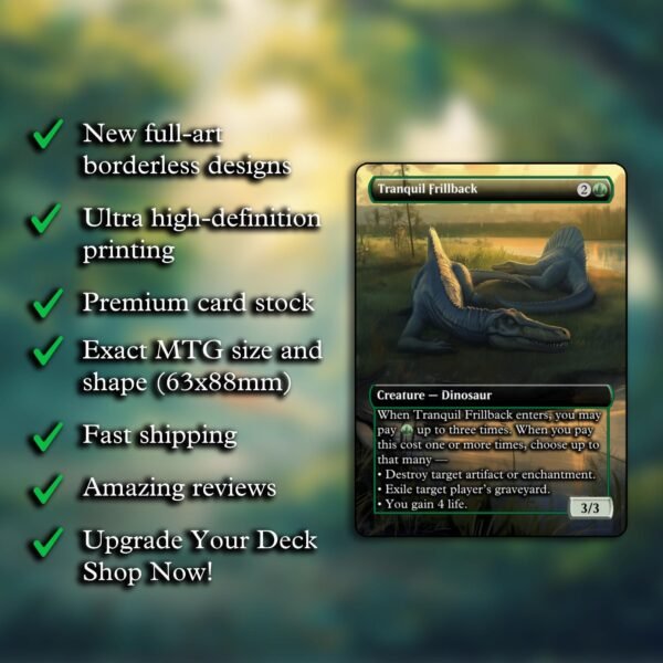 Tranquil Frillback MTG Proxy - Image 2